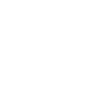 Ein weißes Icon mit einem schmalen Außenkreis auf rotem Hintergrund. In der Mitte ist ein weißer Briefumschlag abgebildet.