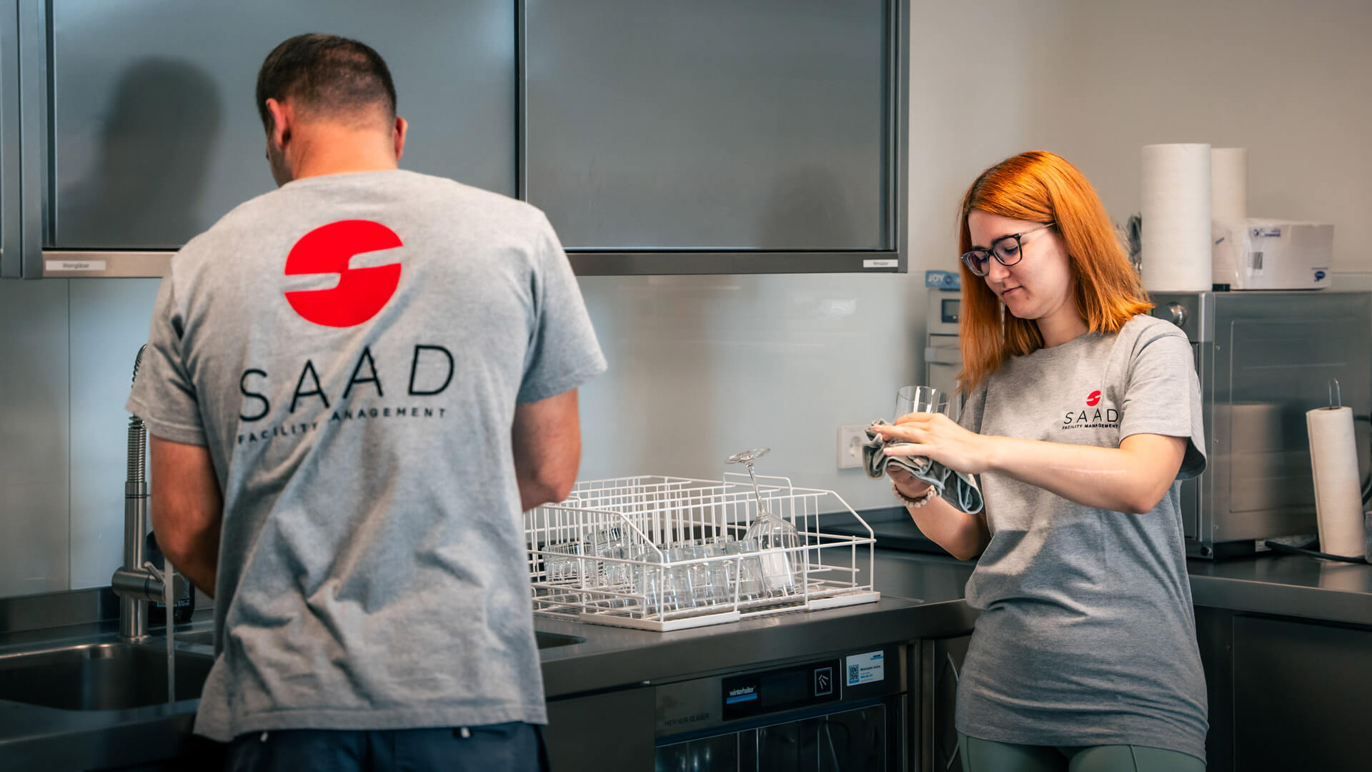 Spüldienst Küchendienste SAAD Facility Management