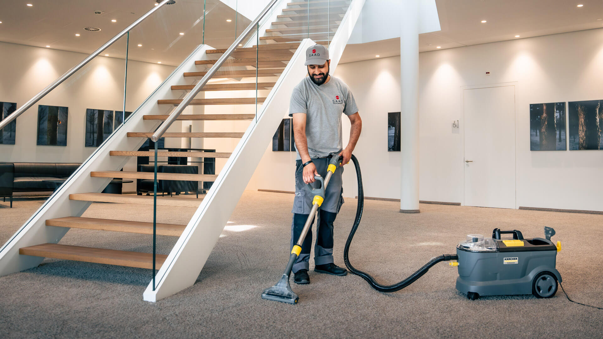 Teppichbodenreinigung SAAD Facility Management